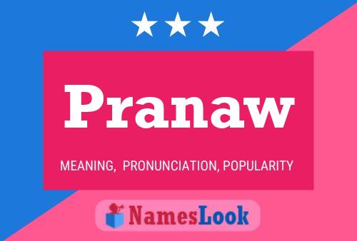 ملصق اسم Pranaw