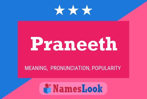 ملصق اسم Praneeth