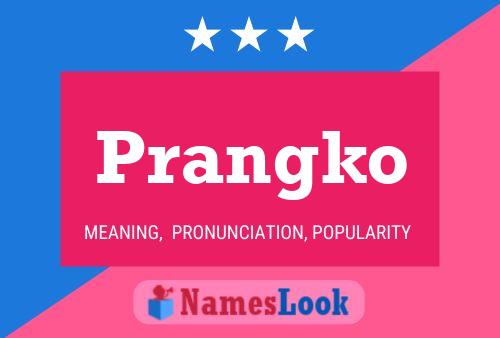 ملصق اسم Prangko