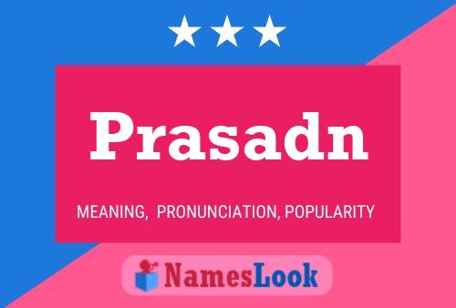 ملصق اسم Prasadn