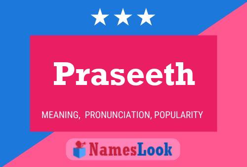 ملصق اسم Praseeth