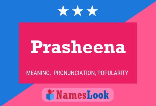 ملصق اسم Prasheena