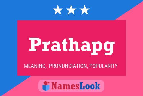 ملصق اسم Prathapg