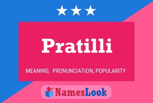 ملصق اسم Pratilli