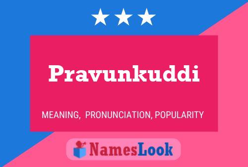 ملصق اسم Pravunkuddi