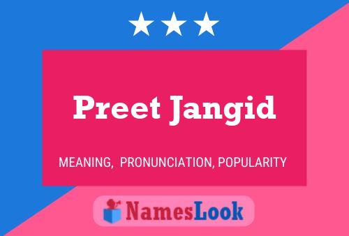 ملصق اسم Preet Jangid