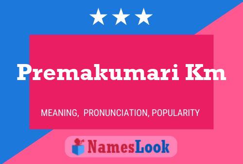 ملصق اسم Premakumari Km