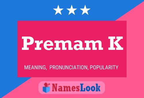 ملصق اسم Premam K