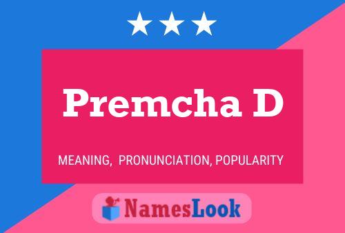 ملصق اسم Premcha D