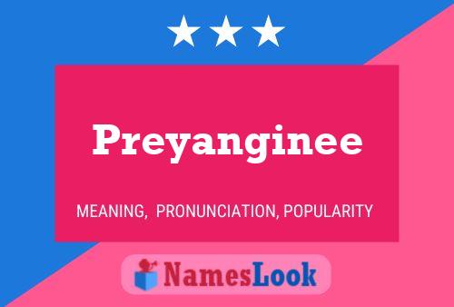 ملصق اسم Preyanginee