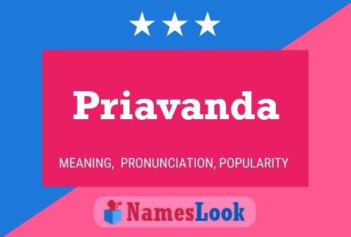 ملصق اسم Priavanda