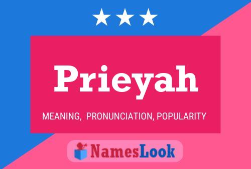 ملصق اسم Prieyah