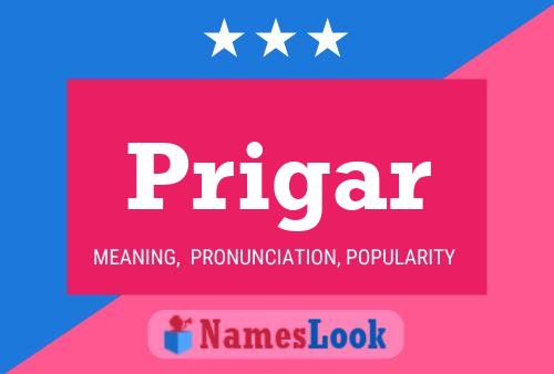 ملصق اسم Prigar