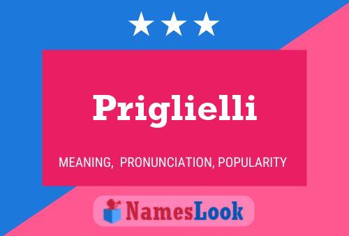 ملصق اسم Priglielli