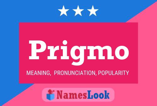 ملصق اسم Prigmo