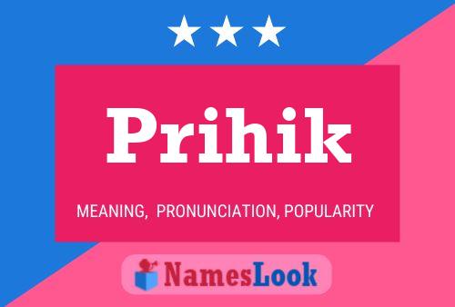 ملصق اسم Prihik