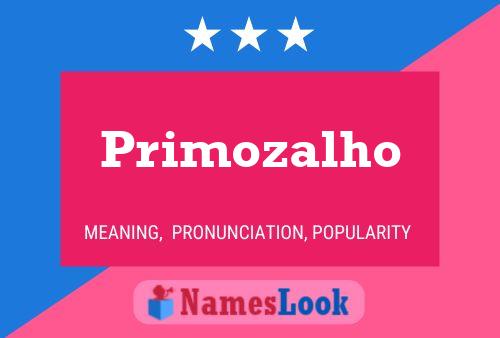 ملصق اسم Primozalho