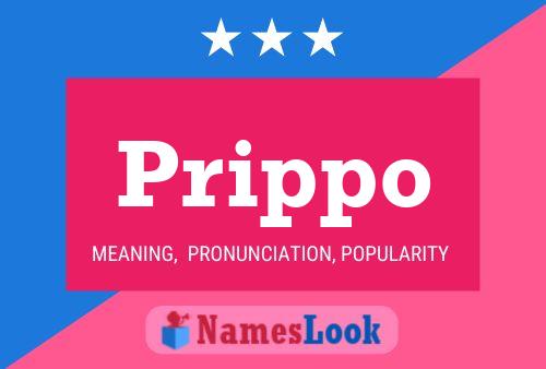 ملصق اسم Prippo