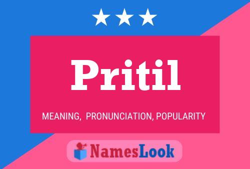 ملصق اسم Pritil