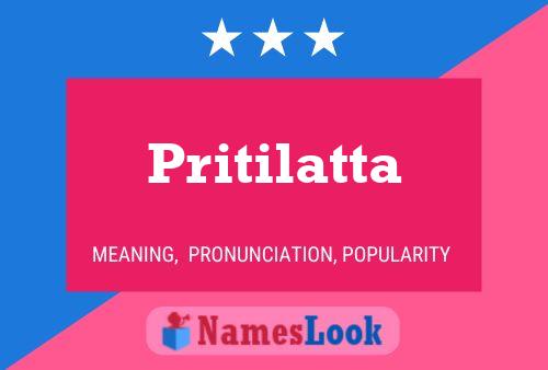 ملصق اسم Pritilatta