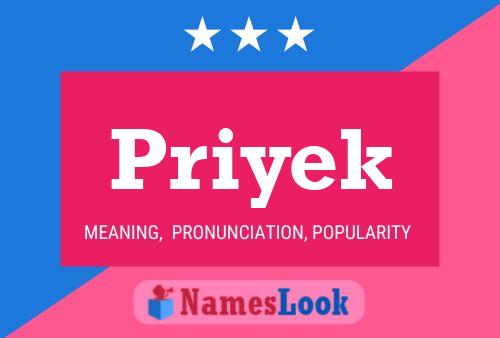 ملصق اسم Priyek