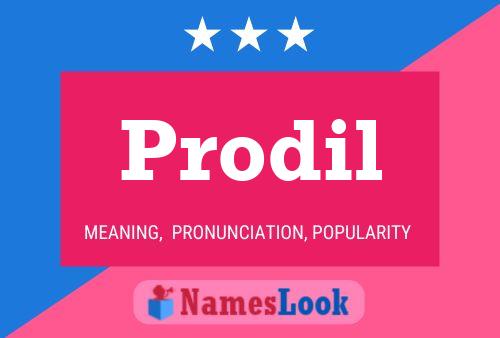 ملصق اسم Prodil