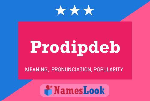 ملصق اسم Prodipdeb