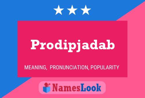 ملصق اسم Prodipjadab