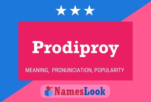 ملصق اسم Prodiproy