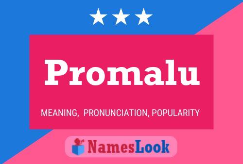 ملصق اسم Promalu