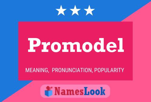 ملصق اسم Promodel