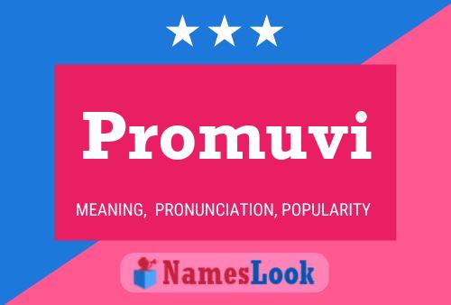 ملصق اسم Promuvi