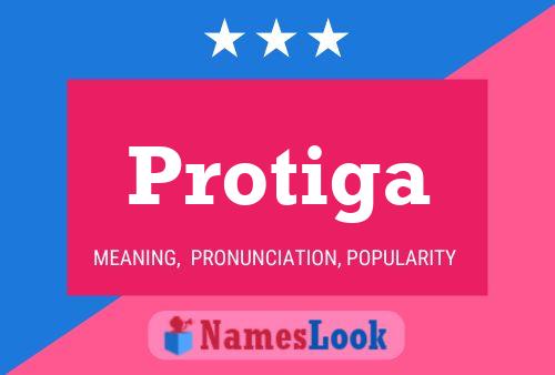 ملصق اسم Protiga