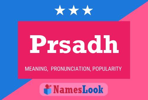 ملصق اسم Prsadh