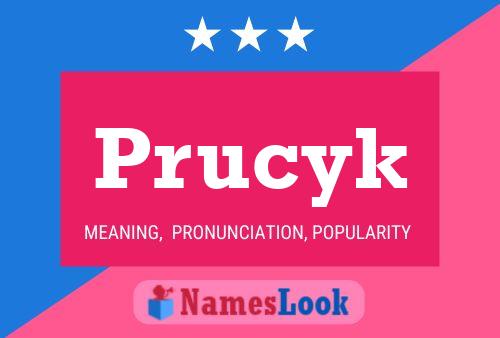 ملصق اسم Prucyk