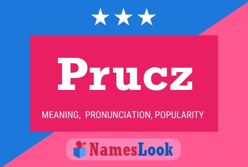 ملصق اسم Prucz