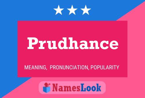 ملصق اسم Prudhance