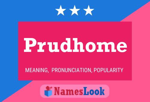 ملصق اسم Prudhome