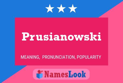 ملصق اسم Prusianowski