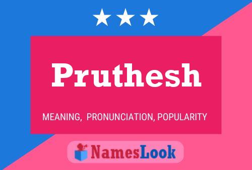 ملصق اسم Pruthesh