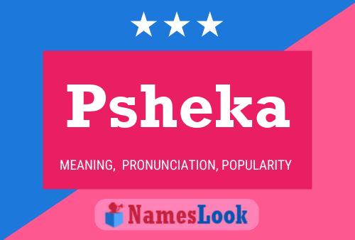 ملصق اسم Psheka