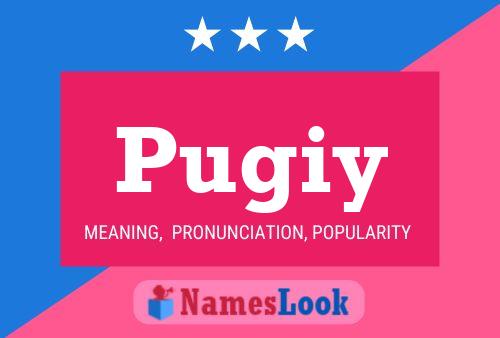 ملصق اسم Pugiy