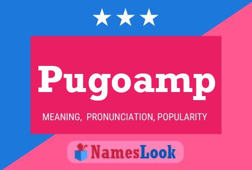 ملصق اسم Pugoamp