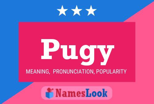 ملصق اسم Pugy