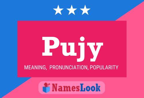 ملصق اسم Pujy