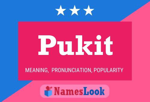 ملصق اسم Pukit