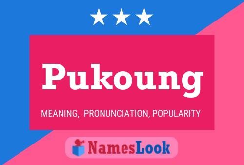 ملصق اسم Pukoung