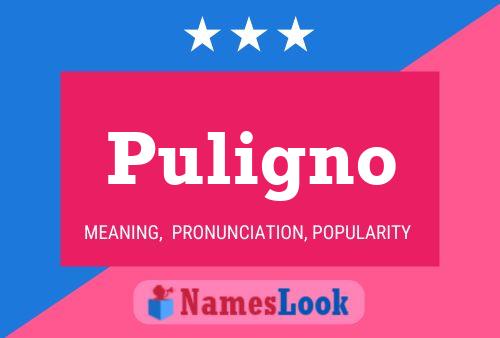 ملصق اسم Puligno