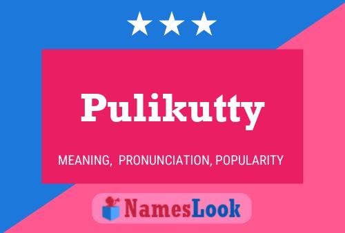 ملصق اسم Pulikutty