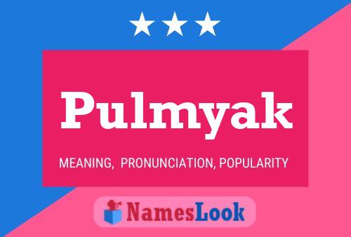 ملصق اسم Pulmyak